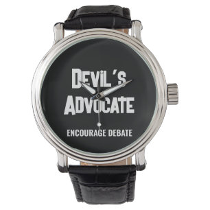 Comment black white text Devil's Advocate Debate Watch