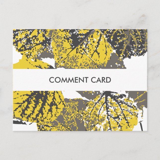 comment card aspen leaves (Front)