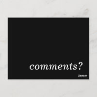 comments?