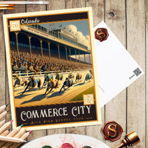 Commerce City, Colorado   Vintage Postcard