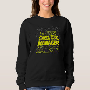 Commercial Account Manager Cool Galaxy Job Sweatshirt