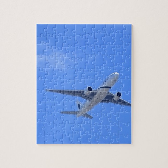 Commercial Airliner Jigsaw Puzzle (Vertical)