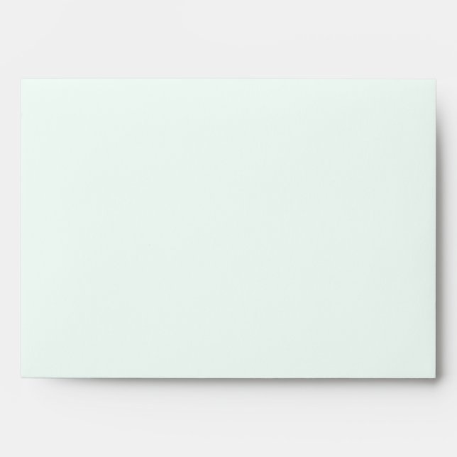Commercial Basic Mint Cream Envelope (Front)