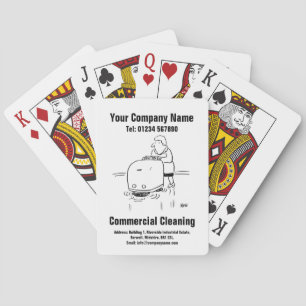 Commercial Cleaning Playing Cards