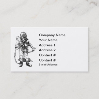 Commercial Diving Business Card