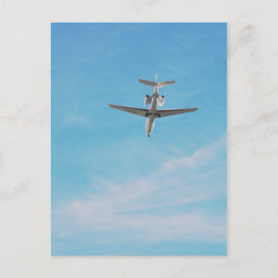Commercial Jet Aircraft Postcard