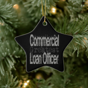 Commercial Loan Officer Extraordinaire Ceramic Ornament