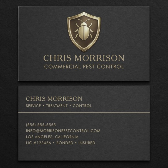 Commercial Pest Control Business Card (Creator Uploaded)