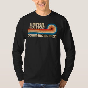 COMMERCIAL PILOT Funny Job Title Profession Birthd T-Shirt
