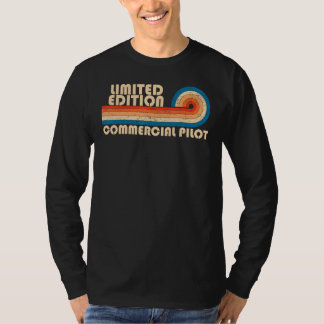 COMMERCIAL PILOT Funny Job Title Profession Birthd T-Shirt