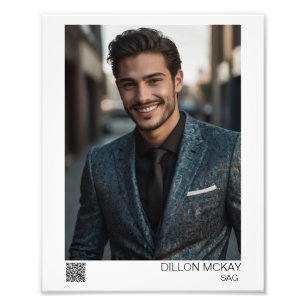 Commercial Print Headshot 8x10 Photo Enlargement