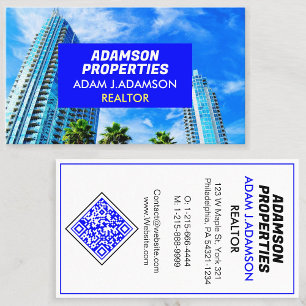 Commercial Property - Professional Real Estate Business Card