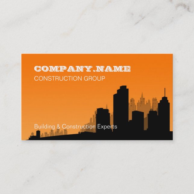 Commercial Real Estate Business Card (Front)