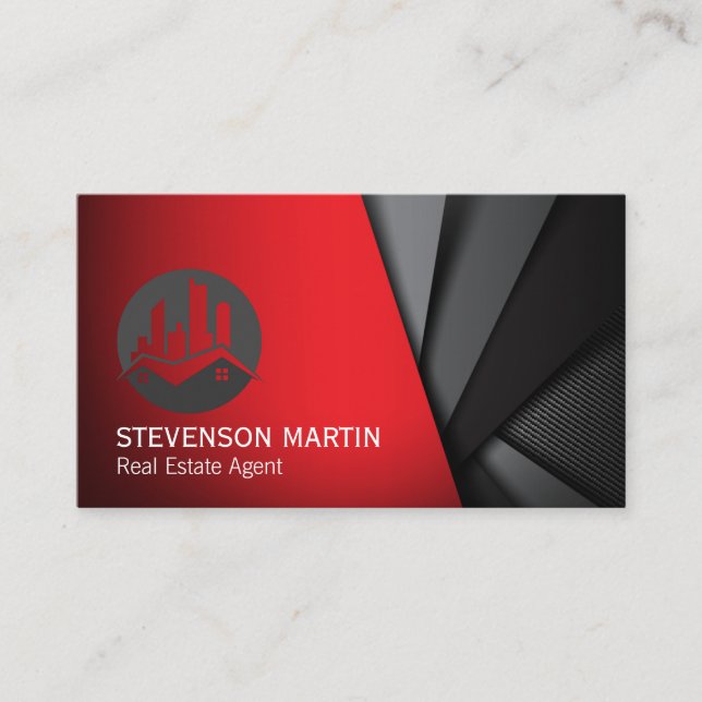 Commercial Residential Properties Business Card (Front)