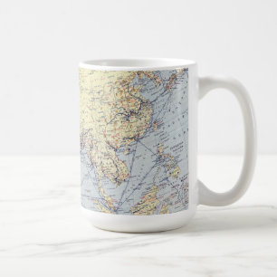 Commercial Trade Routes   South Asia Coffee Mug