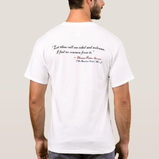 Commie Crushers™ Logo - Back & Front - ThoPaine1 T-Shirt
