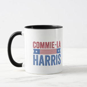 Commie-La Harris 2024 Funny Anti Kamala Harris Mug