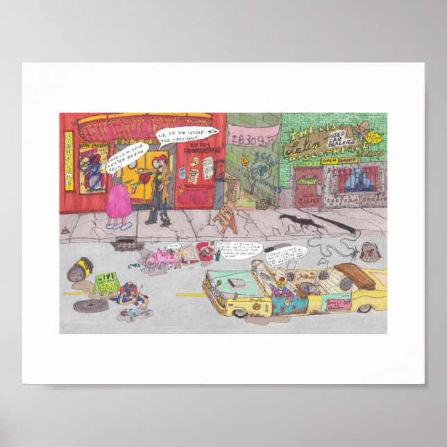 Commie Time Theatre Poster (Front)