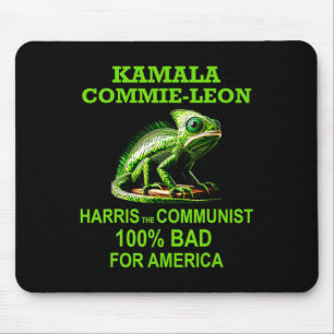 Commieleon Communist Harris Comrade Kamala Commie Mouse Pad