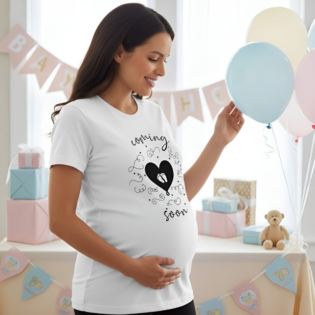 comming soon Mum to be Tri-Blend Shirt (Creator Uploaded)