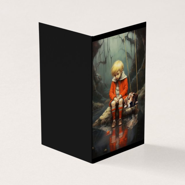 Commiserating Folded Card (Outside)