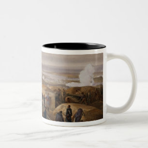 Commissariat Difficulties, plate from 'The Seat of Two-Tone Coffee Mug