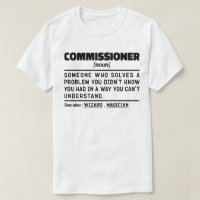 Commissioner Noun Professional Worker Funny Saying