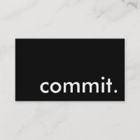 commit.