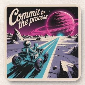 Commit To The Process Coaster