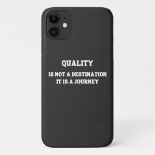 Commitment to Quality: A Journey of Excellence iPhone 11 Case