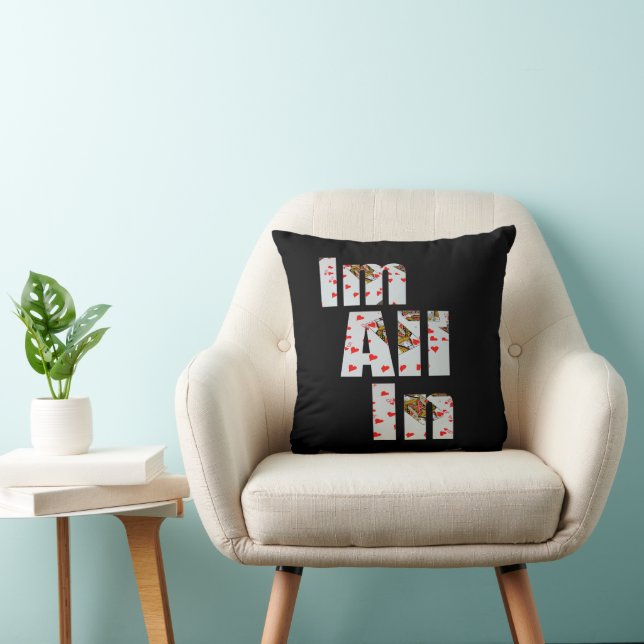 Committed: All In At Poker,  Cushion (Chair)