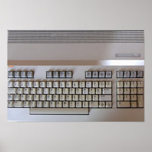 Commodore 128 Wall Poster (45cm x 30cm)