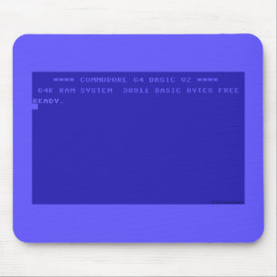 Commodore 64 mouse pad