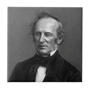 Commodore Cornelius Vanderbilt Portrait circa 1850 Ceramic Tile