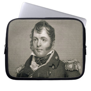 Commodore Oliver Hazard Perry (1785-1819), engrave Laptop Sleeve