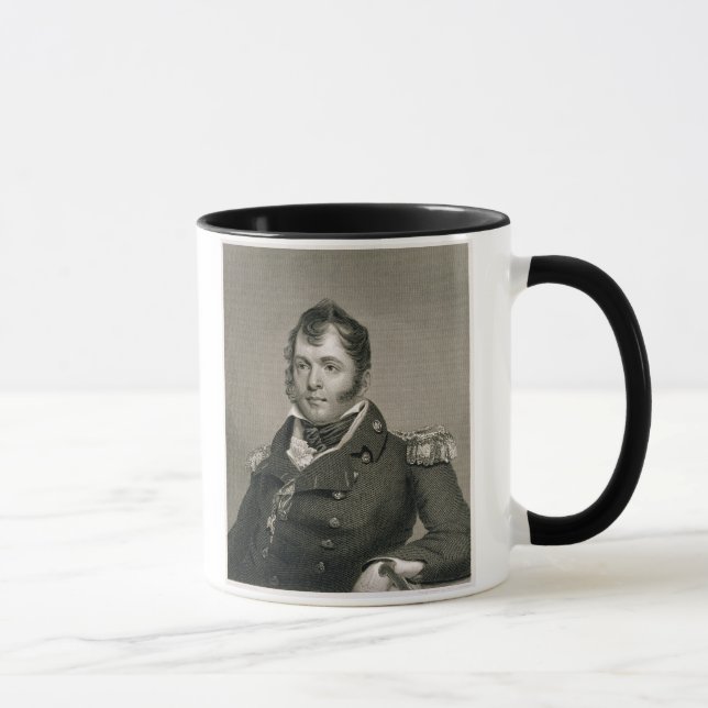 Commodore Oliver Hazard Perry (1785-1819), engrave Mug (Right)