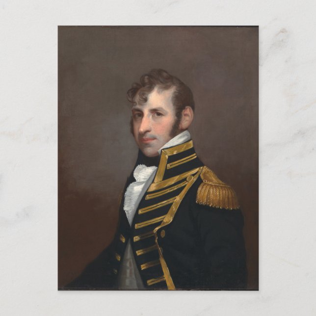 Commodore Stephen Decatur Postcard (Front)