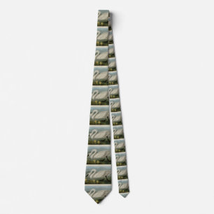 Common American Swan - Audubon's Birds of America Tie