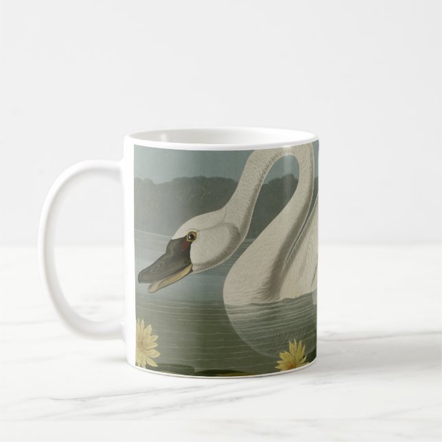 Common American Swan Coffee Mug (Left)