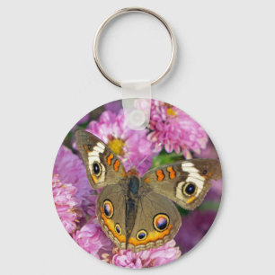 Common Buckeye Butterfly Key Ring