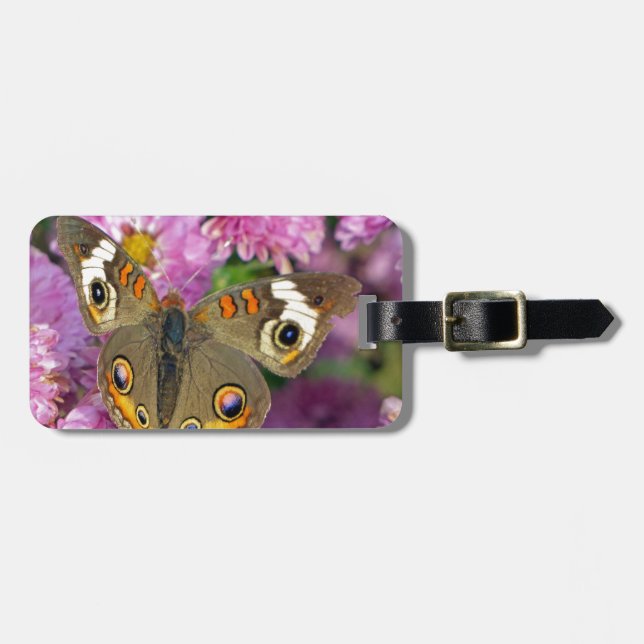 Common Buckeye Butterfly Luggage Tag (Front Horizontal)