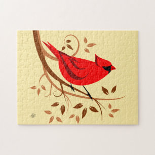 Common Cardinal Bird Puzzles