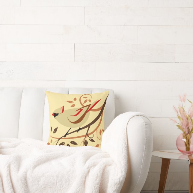 Common Cardinal Cushion (Couch)