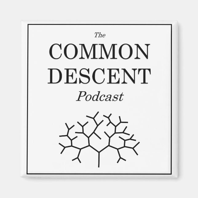 Common Descent Podcast Magnet Square (Front)