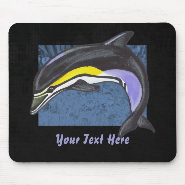 Common Dolphin Mousepad (Front)