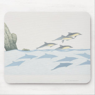 Common Dolphins Mouse Pad