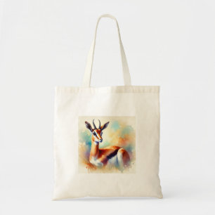 Common Gazelle 210724AREF134 - Watercolor Tote Bag