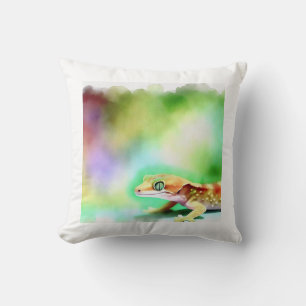 Common Gecko 130924AREF124 - Watercolor Cushion