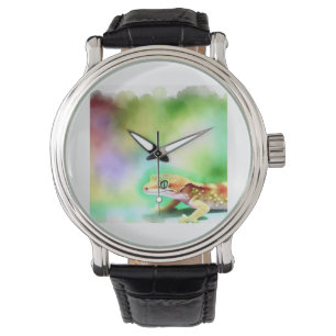 Common Gecko 130924AREF124 - Watercolor Watch