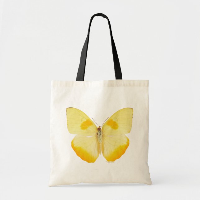 Common Grass Yellow Butterfly Tote Bag (Front)